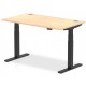 Rayleigh Air Height Adjustable Sit Stand Desk With Cable Ports