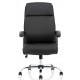 Hatley Black Bonded Leather Chair
