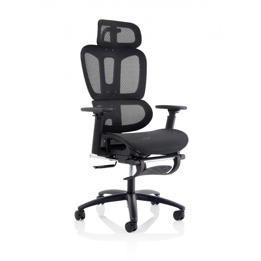 Horizon Executive Mesh Chair With Footrest