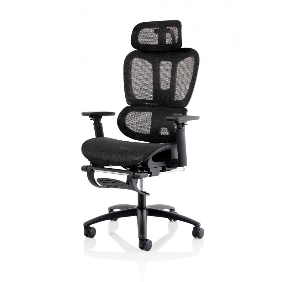 Horizon Executive Mesh Chair With Footrest