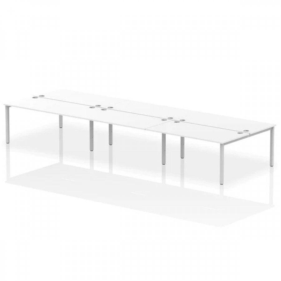 Impulse B2B 6 Person Bench Desk