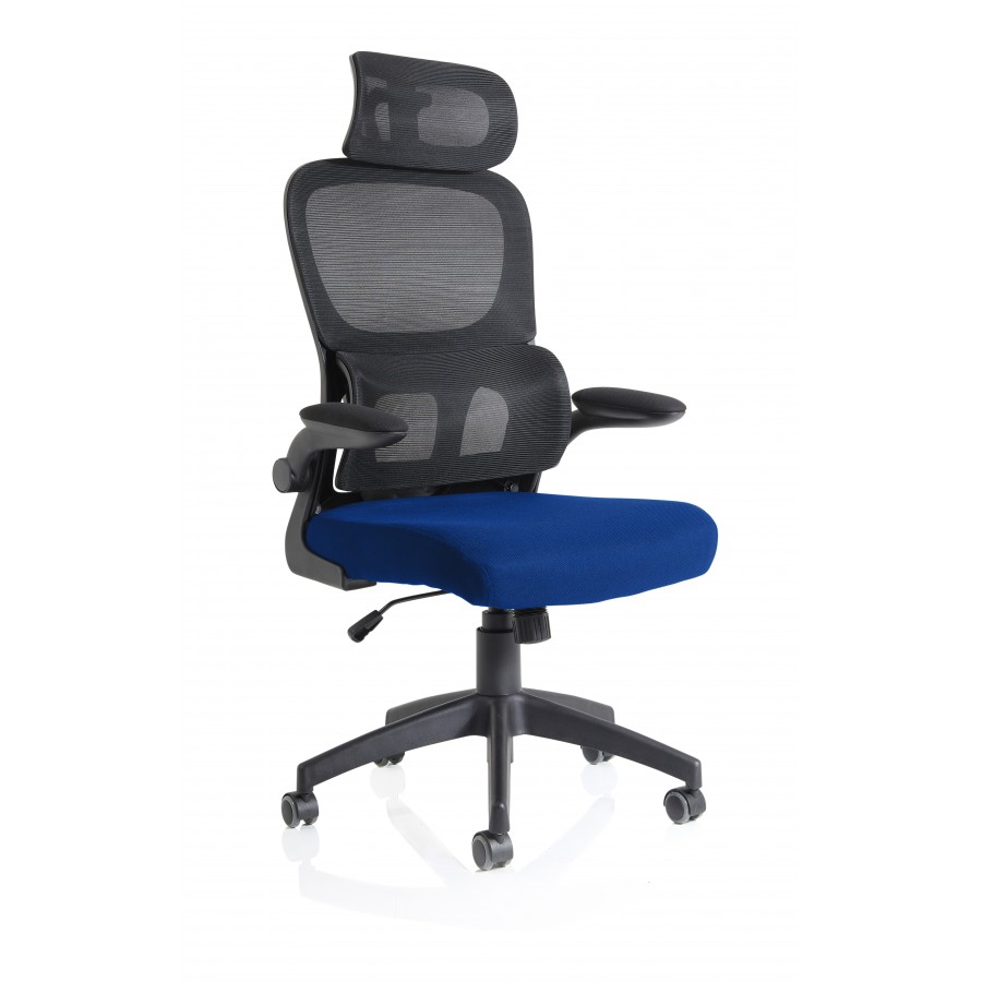 Iris Bespoke Task Operator Mesh Back Chair With Headrest