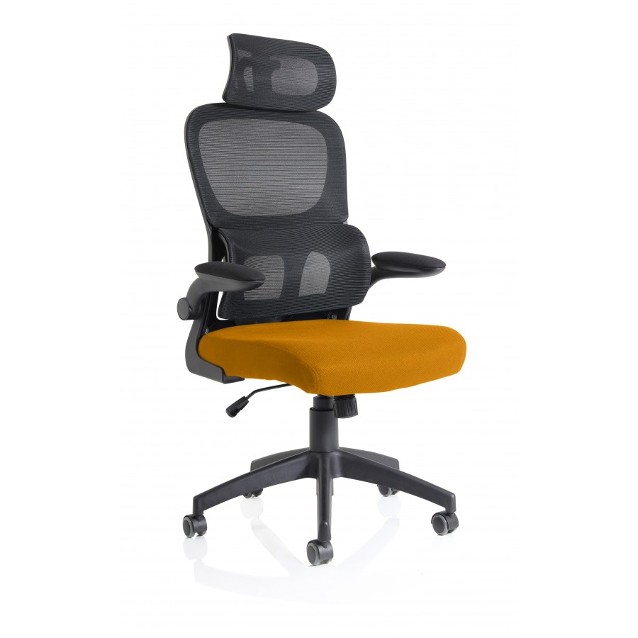 Iris Bespoke Task Operator Mesh Back Chair With Headrest