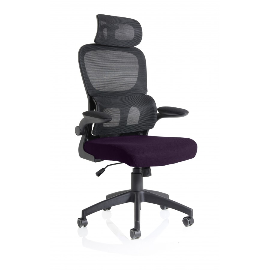 Iris Bespoke Task Operator Mesh Back Chair With Headrest