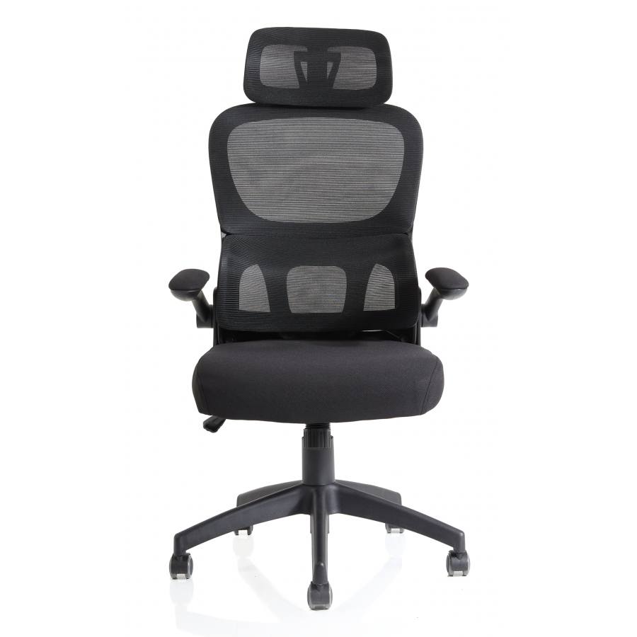 Iris Task Operator Mesh Back Chair With Headrest