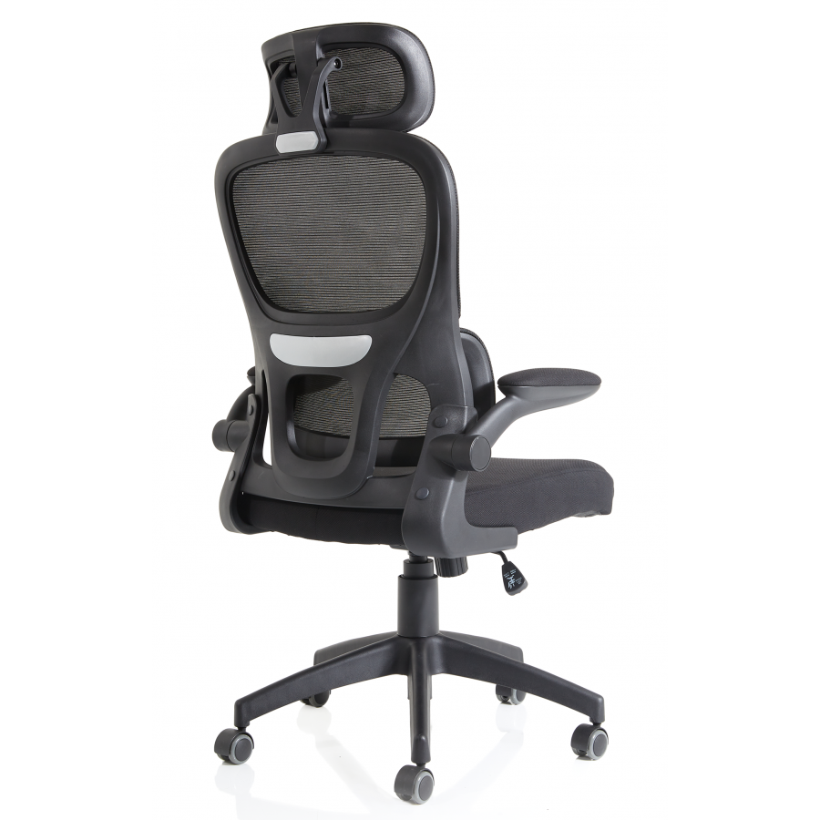 Iris Task Operator Mesh Back Chair With Headrest