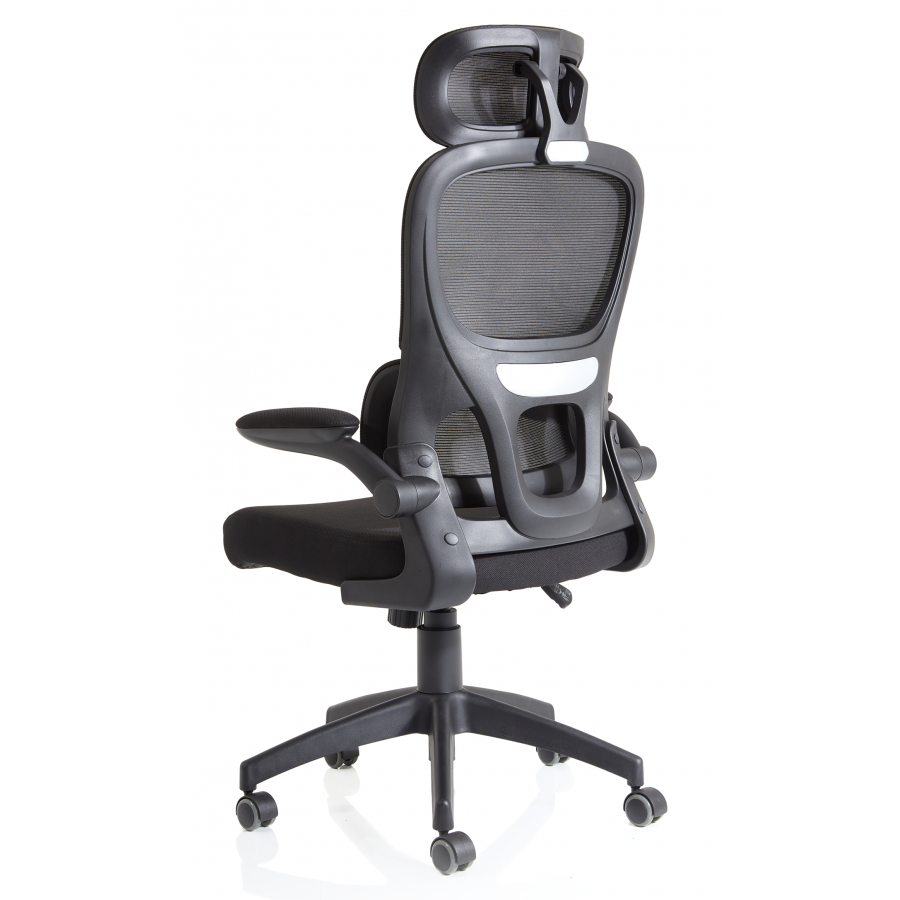 Iris Task Operator Mesh Back Chair With Headrest
