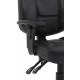 Jackson Black Leather Medium Back Task Chair 