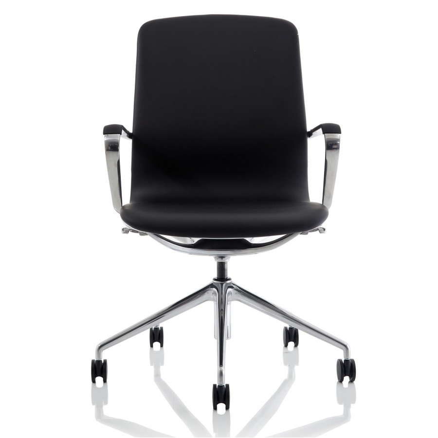 Lucia Leather Executive Aluminium Chair 