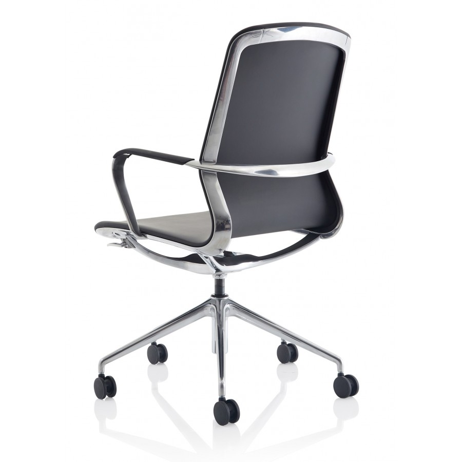 Lucia Leather Executive Aluminium Chair 