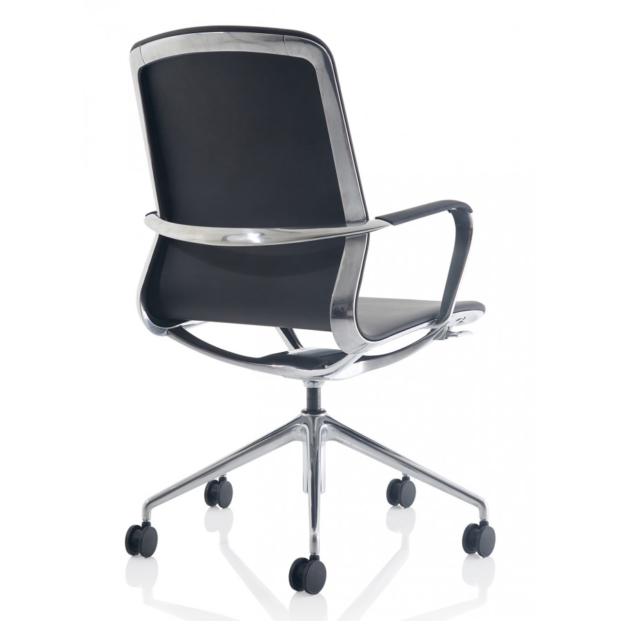 Lucia Leather Executive Aluminium Chair 