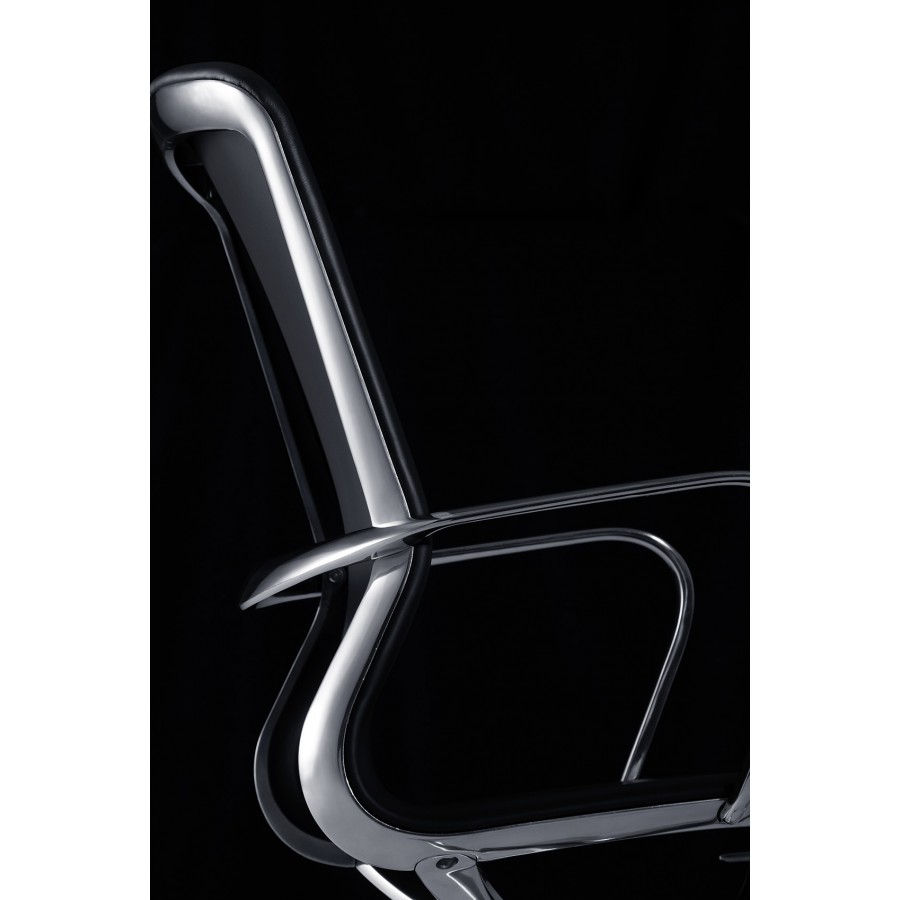 Lucia Leather Executive Aluminium Chair 