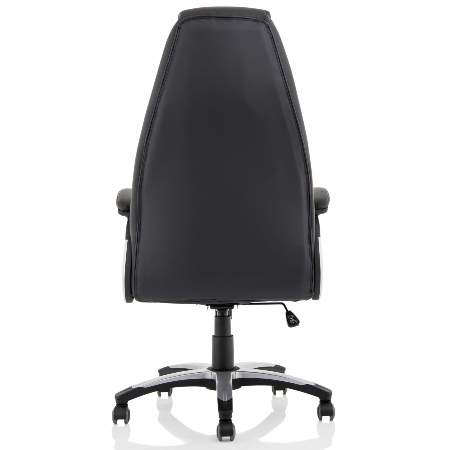 Metropolis Extra High Back Leather Look Chair