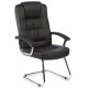Mossley Deluxe Leather Cantilever Chair