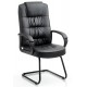 Mossley Deluxe Leather Cantilever Chair