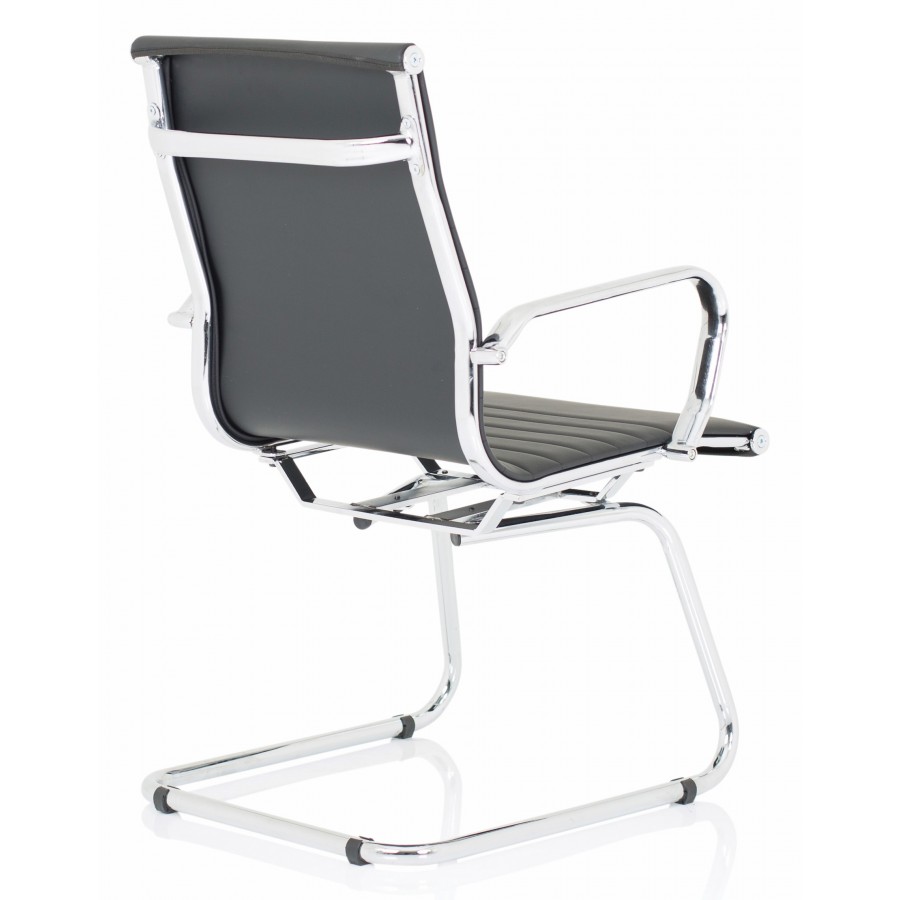 Nola Leather Cantilever Office Chair 