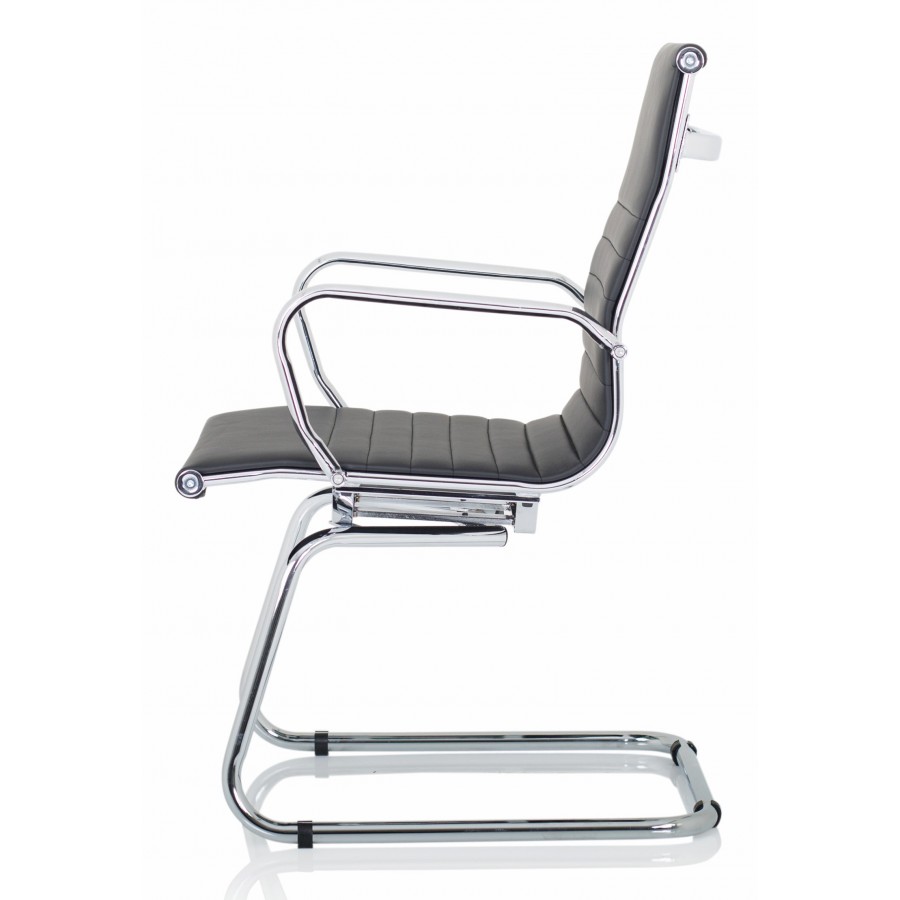 Nola Leather Cantilever Office Chair 