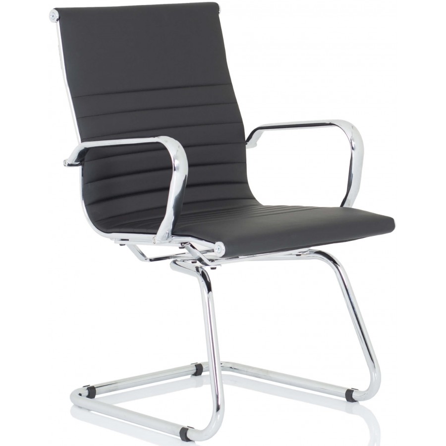 Nola Leather Cantilever Office Chair 