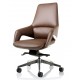 Olive Heavy Duty Leather Executive Office Chair 