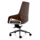 Olive Heavy Duty Leather Executive Office Chair 