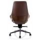 Olive Heavy Duty Leather Executive Office Chair 