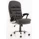 Ontario Black Faux Leather Office Chair