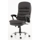 Ontario Black Faux Leather Office Chair