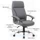 Penrith Bonded Leather Executive Office Chair