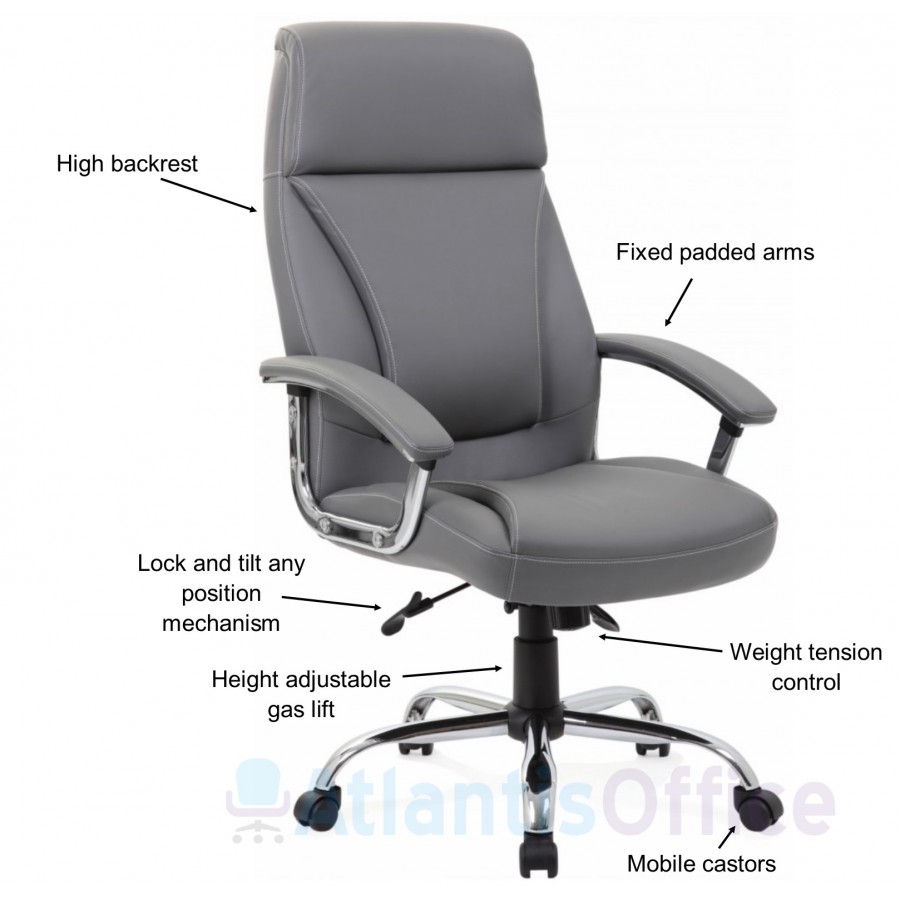 Penrith Bonded Leather Executive Office Chair