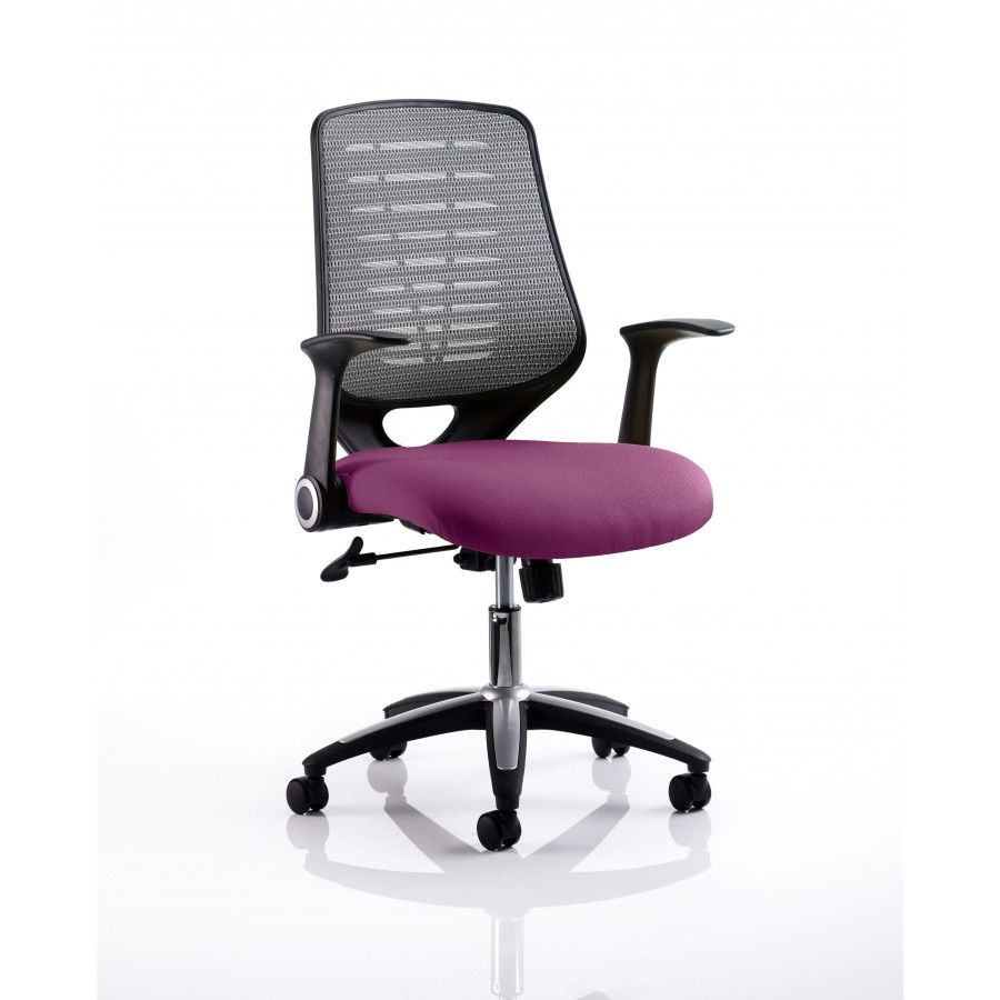 Reading Bespoke Mesh Back Task Chair With Foldaway Arms