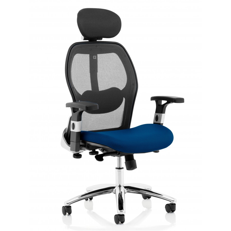 Sanderson Bespoke Mesh Lumbar Support Chair