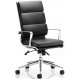 Sandy High Back Black Leather Office Chair