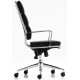 Sandy High Back Black Leather Office Chair