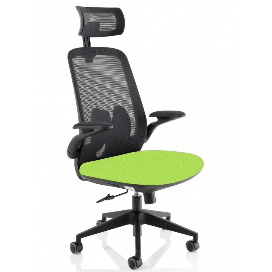 Sigma Bespoke Executive Mesh Chair With Folding Arms