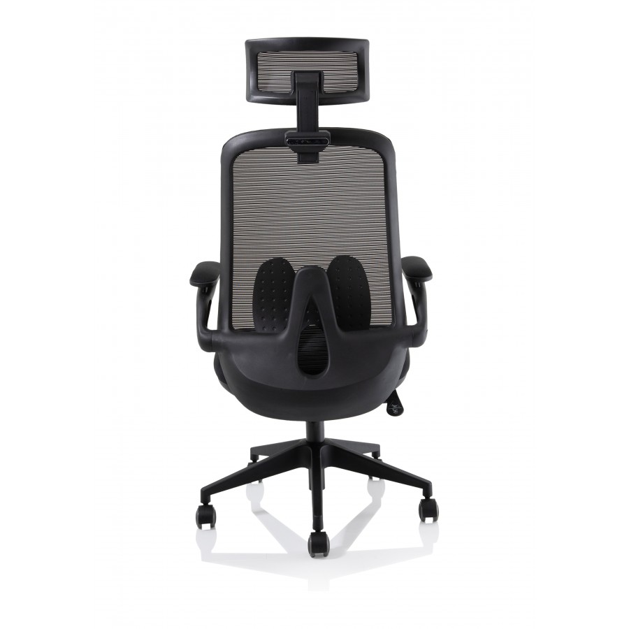 Sigma Executive Mesh Chair With Folding Arms