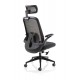 Sigma Executive Mesh Chair With Folding Arms