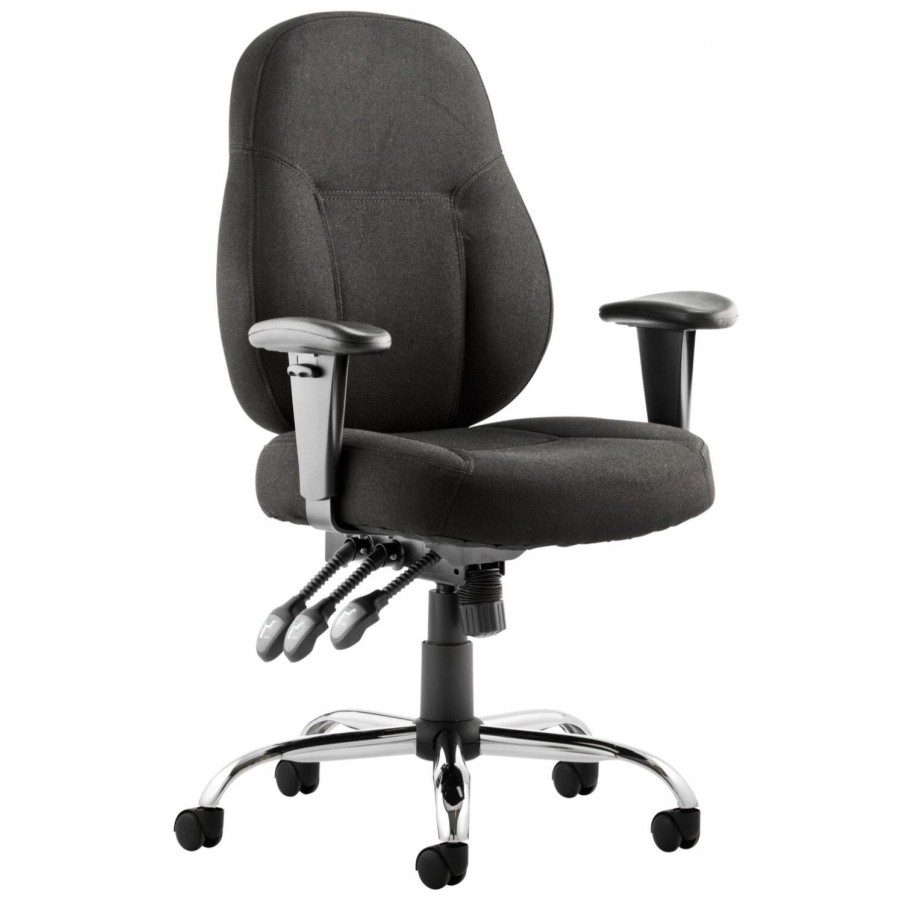 Storm Fabric Heavy Duty Task Chair