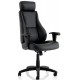 Winsor Black Leather Office Chair 