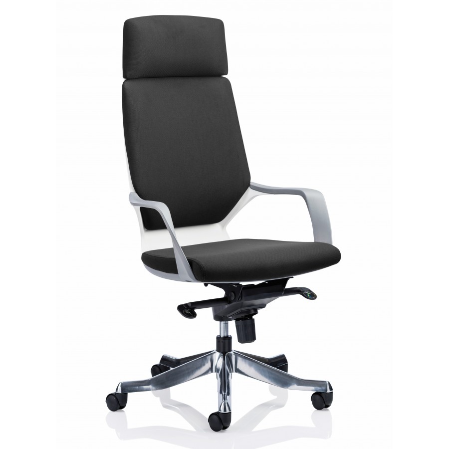 Xenon Black Fabric Executive Chair