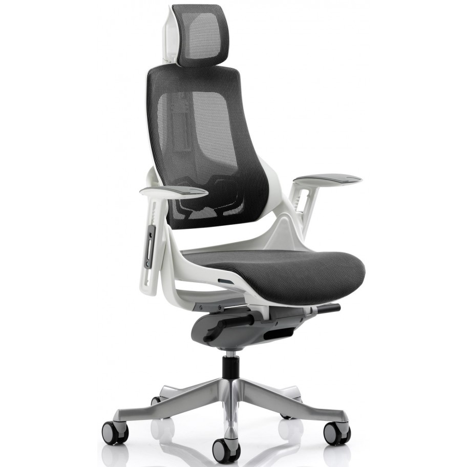 Zure Black Mesh Ergonomic Office Chair | Posture chairs in ...