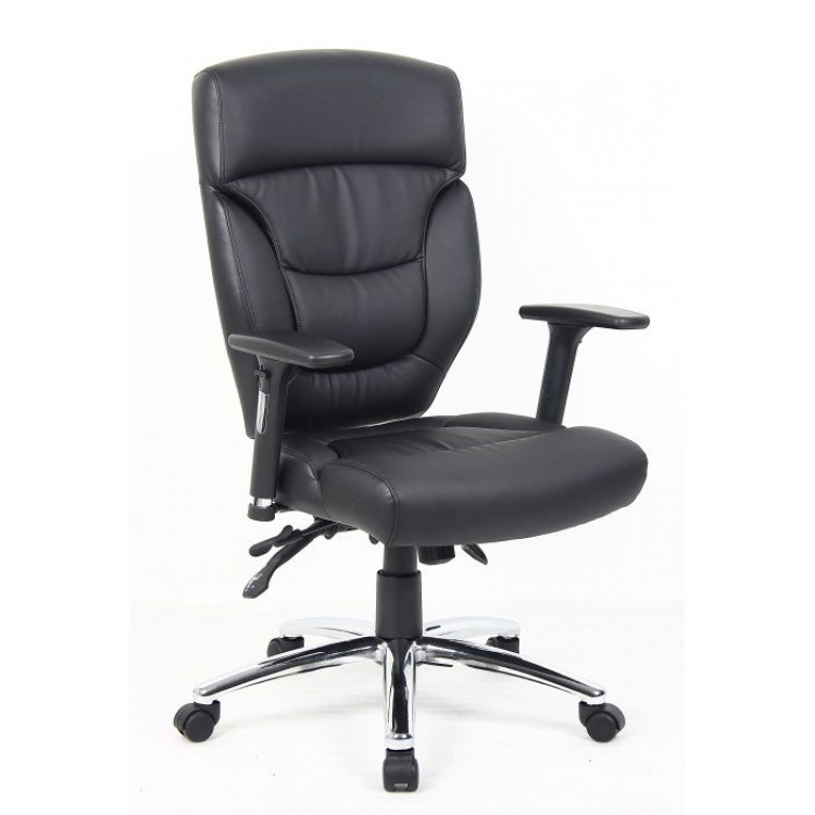 Leather operator chair discount
