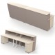 Tera Reception Desk - Unlimited Combinations 