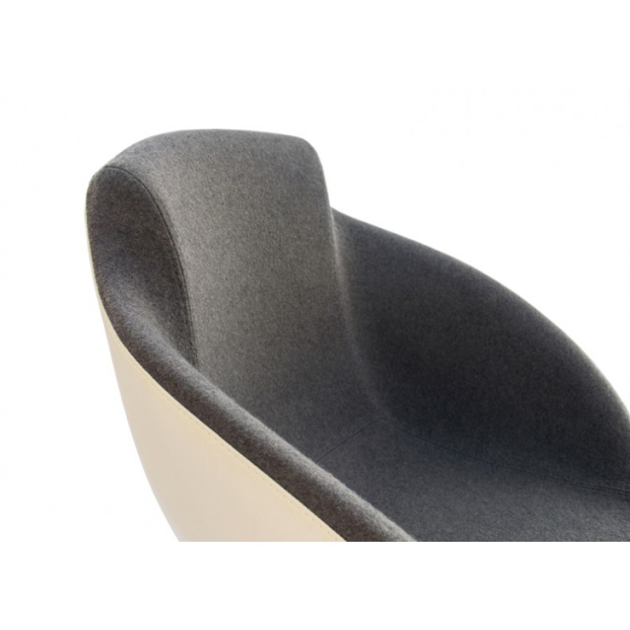 Tula Wooden Leg Armchair