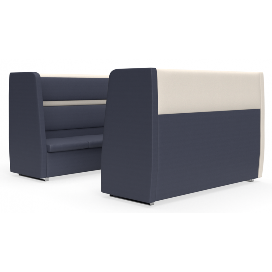 bTogether Open Upholstered 6 Seater Booth