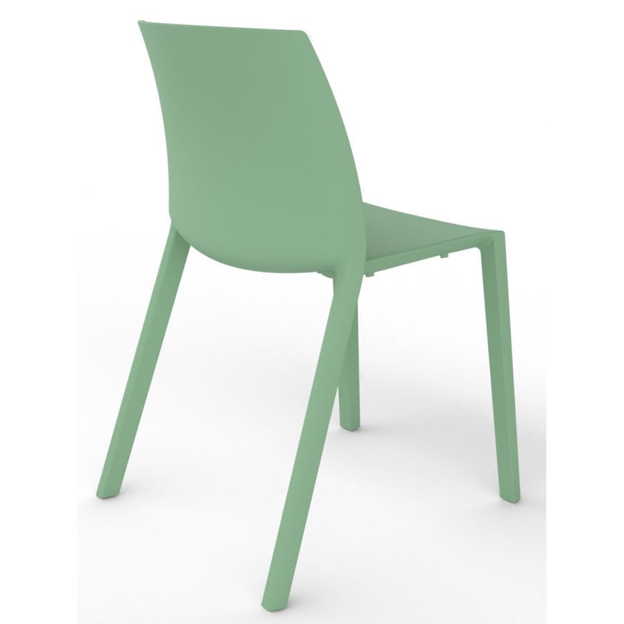 Cashew One Piece Moulded Chair