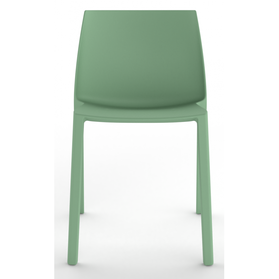 Cashew One Piece Moulded Chair