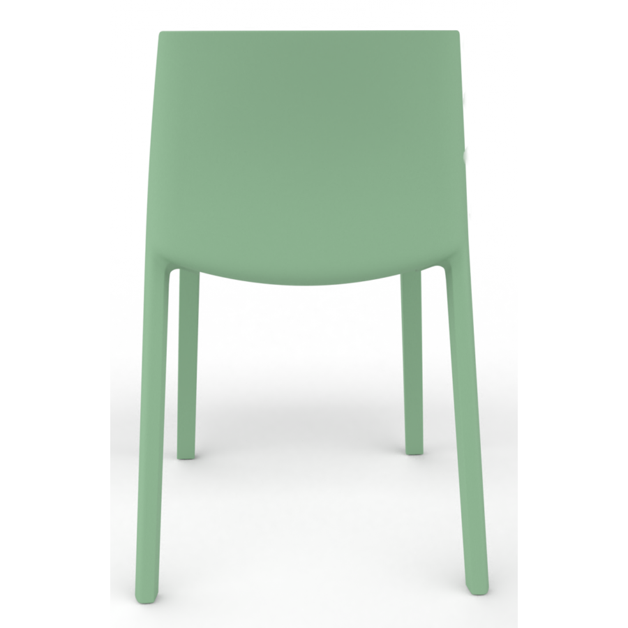 Cashew One Piece Moulded Chair