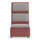 In-Sit High Back One Seater 600mm Wide Chair