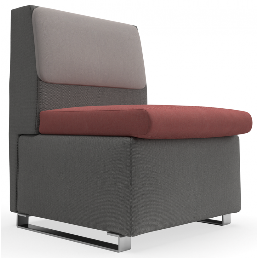 In-Sit Upholstered Low Back One Seater 600 Chair