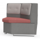 In-Sit Upholstered Low Back Internal Concave Link